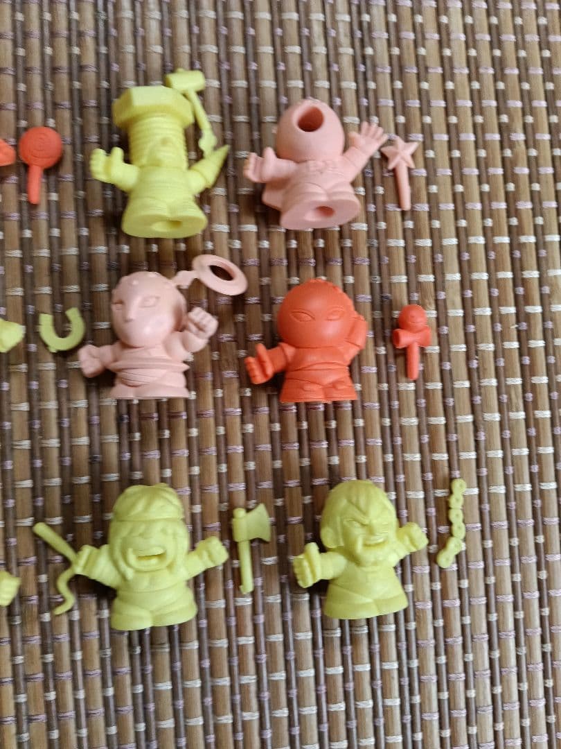 SDキン消しパート5フルセット　キン肉マン　消しゴム　キャラクター