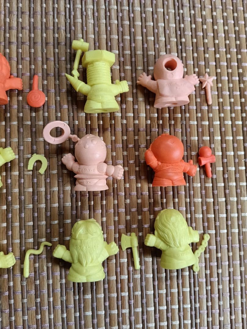 SDキン消しパート5フルセット　キン肉マン　消しゴム　キャラクター