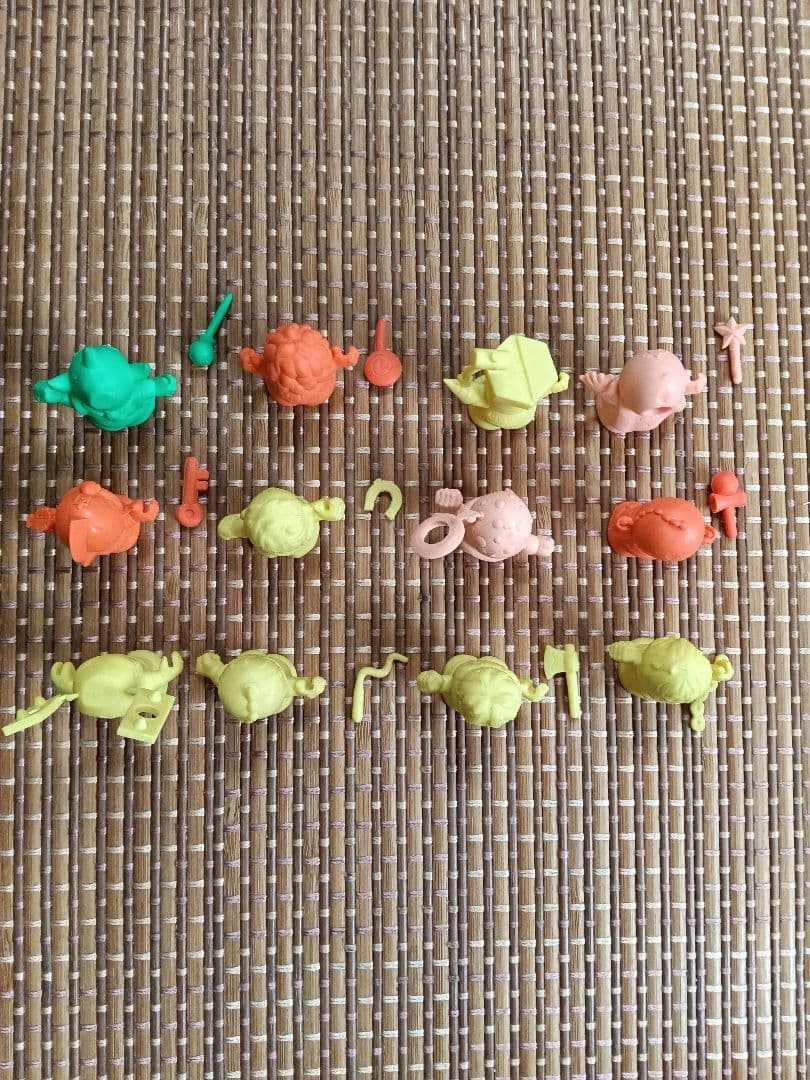 SDキン消しパート5フルセット　キン肉マン　消しゴム　キャラクター