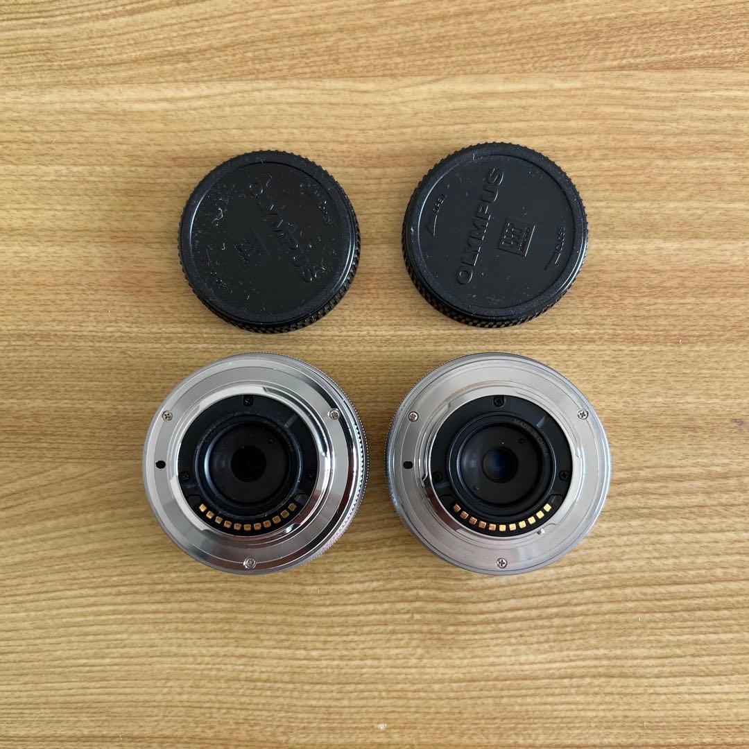 ★ジャンク品★OLYMPUS OM-D E-M10 パンケーキレンズ２個セット