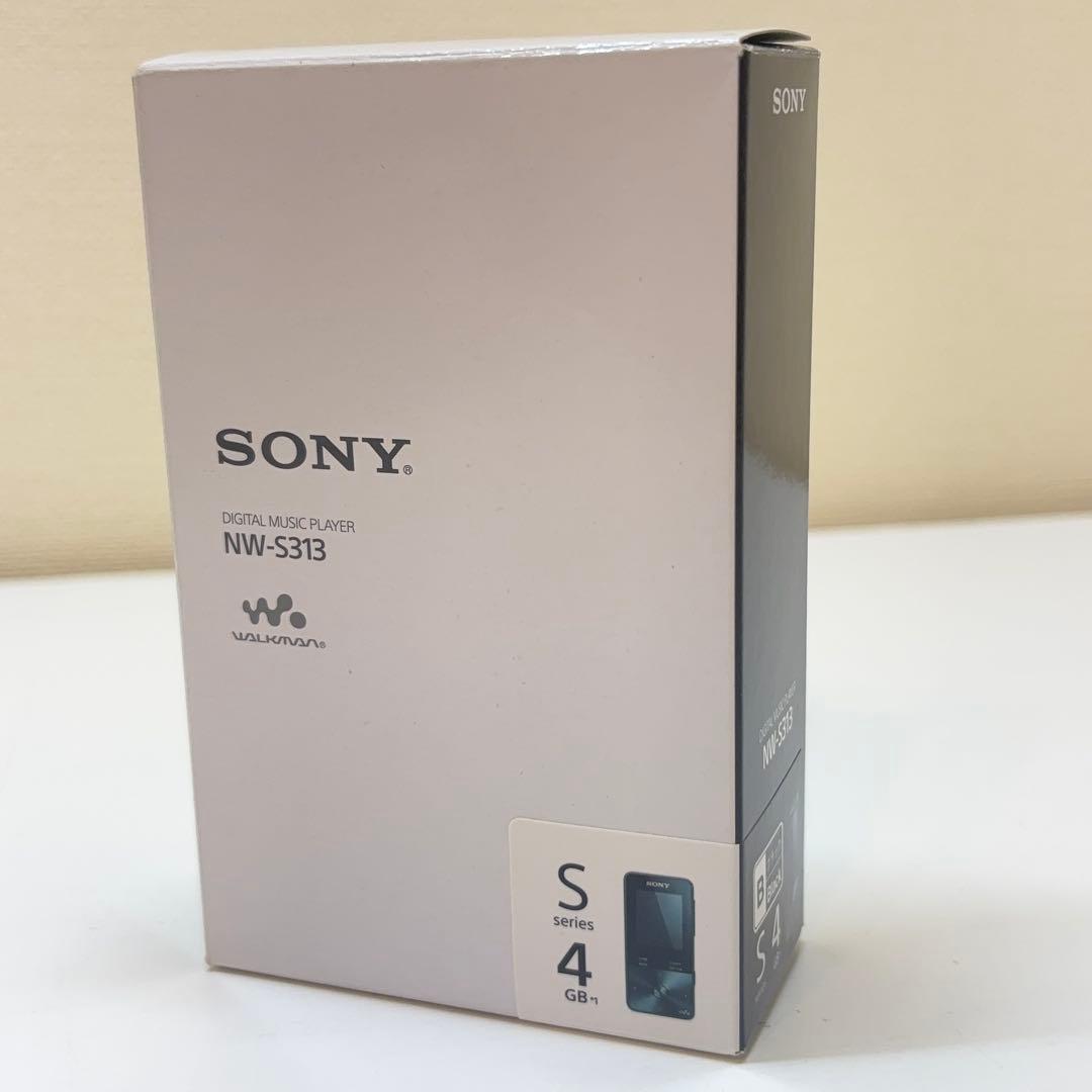 美品 SONY WALKMAN NW-S313 ブラック 付属品完備 4GB