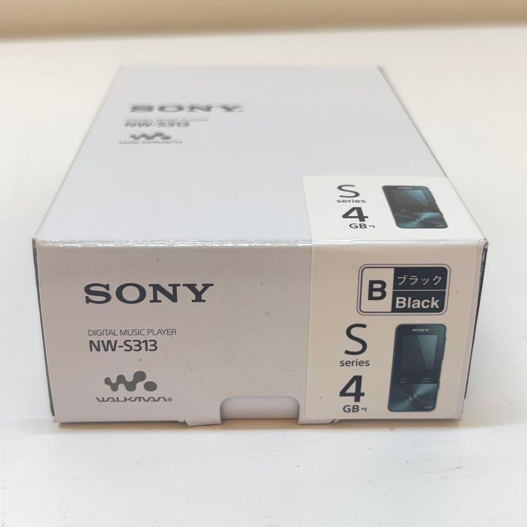 美品 SONY WALKMAN NW-S313 ブラック 付属品完備 4GB
