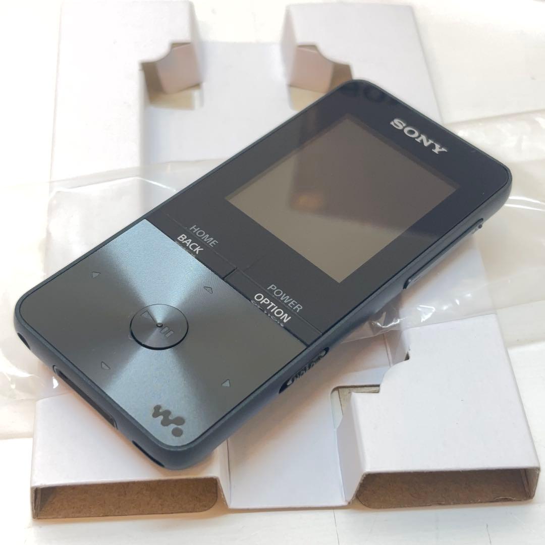 美品 SONY WALKMAN NW-S313 ブラック 付属品完備 4GB