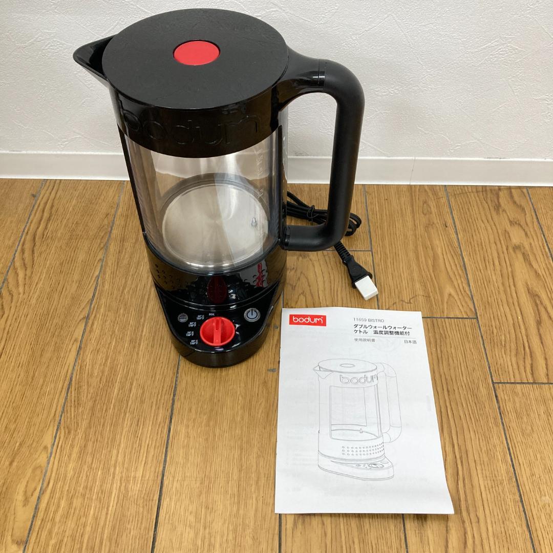 BODUM BISTRO 電気ケトル 1.1L 11659-01JP