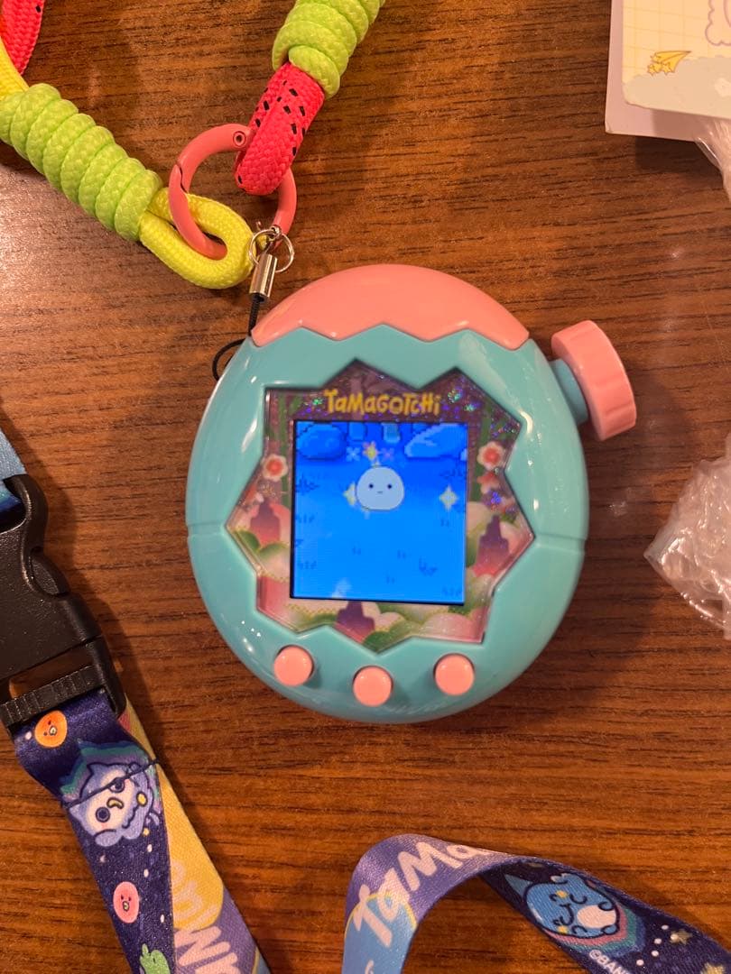 たまごっちパラダイスフォレスト&クリアシェル　ストラップおまけ