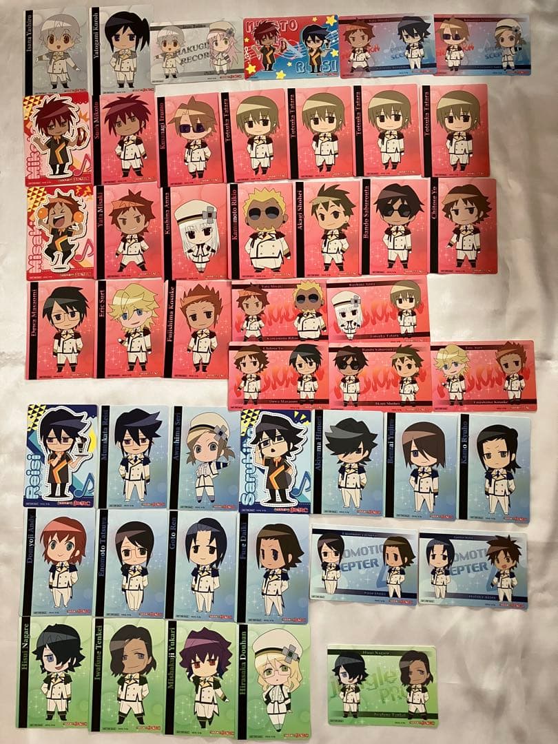 アニメK まねきねこコースター 伊佐那社 宗像礼司 周防尊 伏見猿比古等 46枚