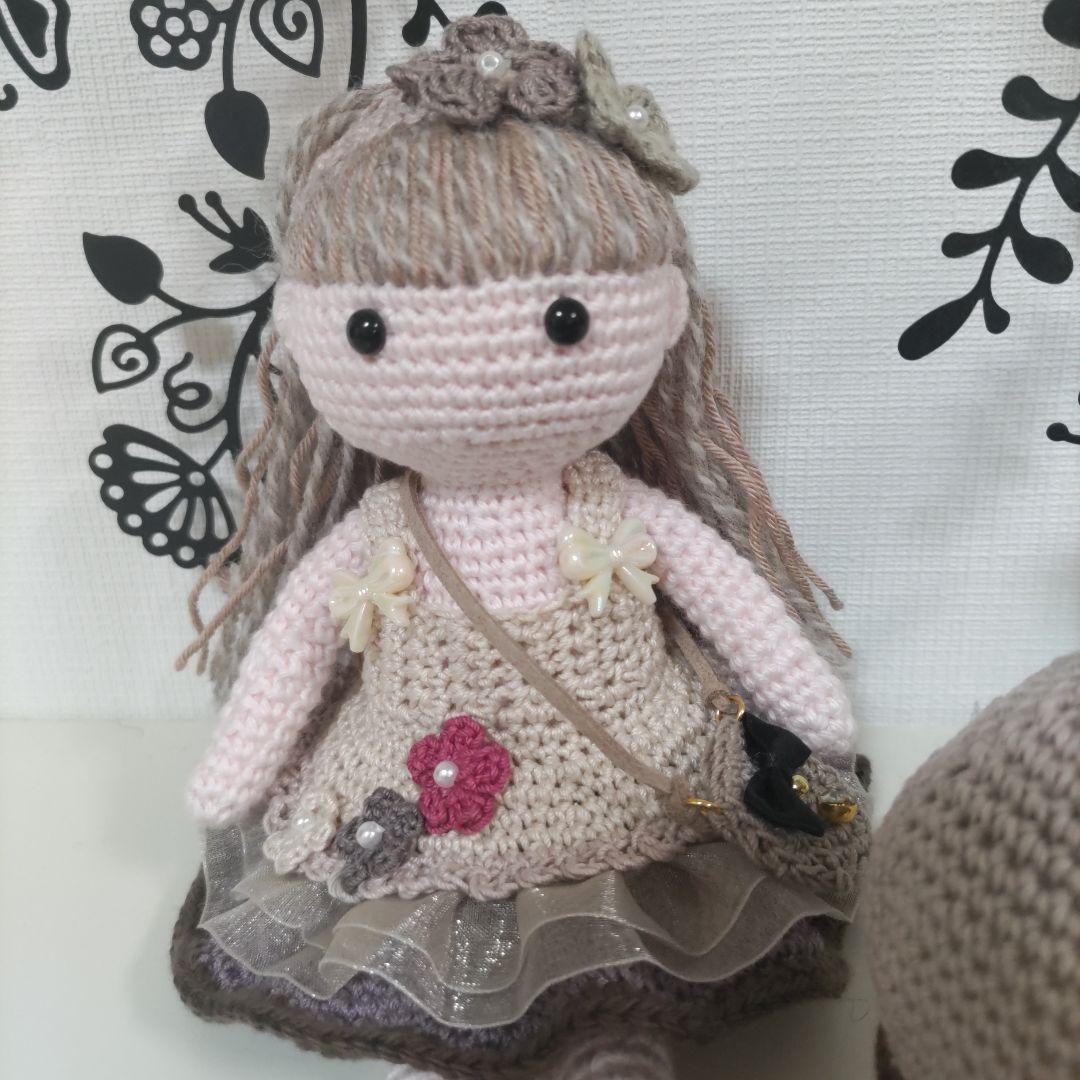 編みぐるみの女の子達