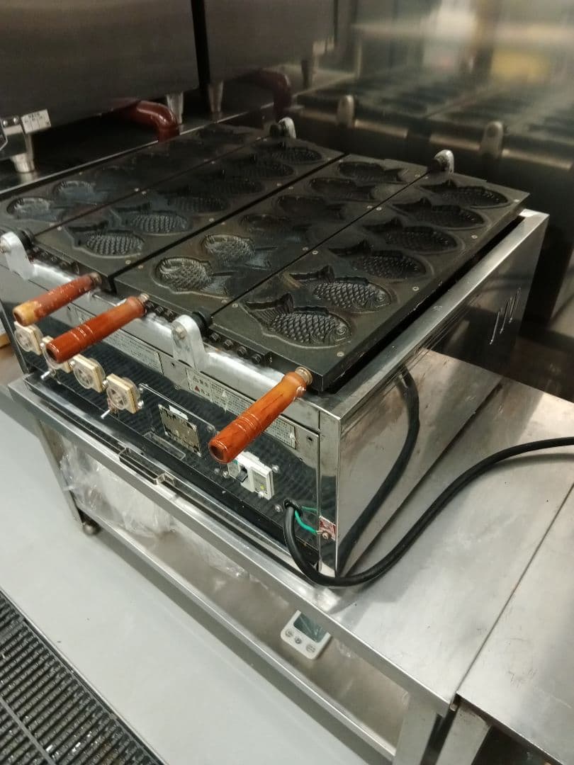 たい焼き　動力　200V 　業務用