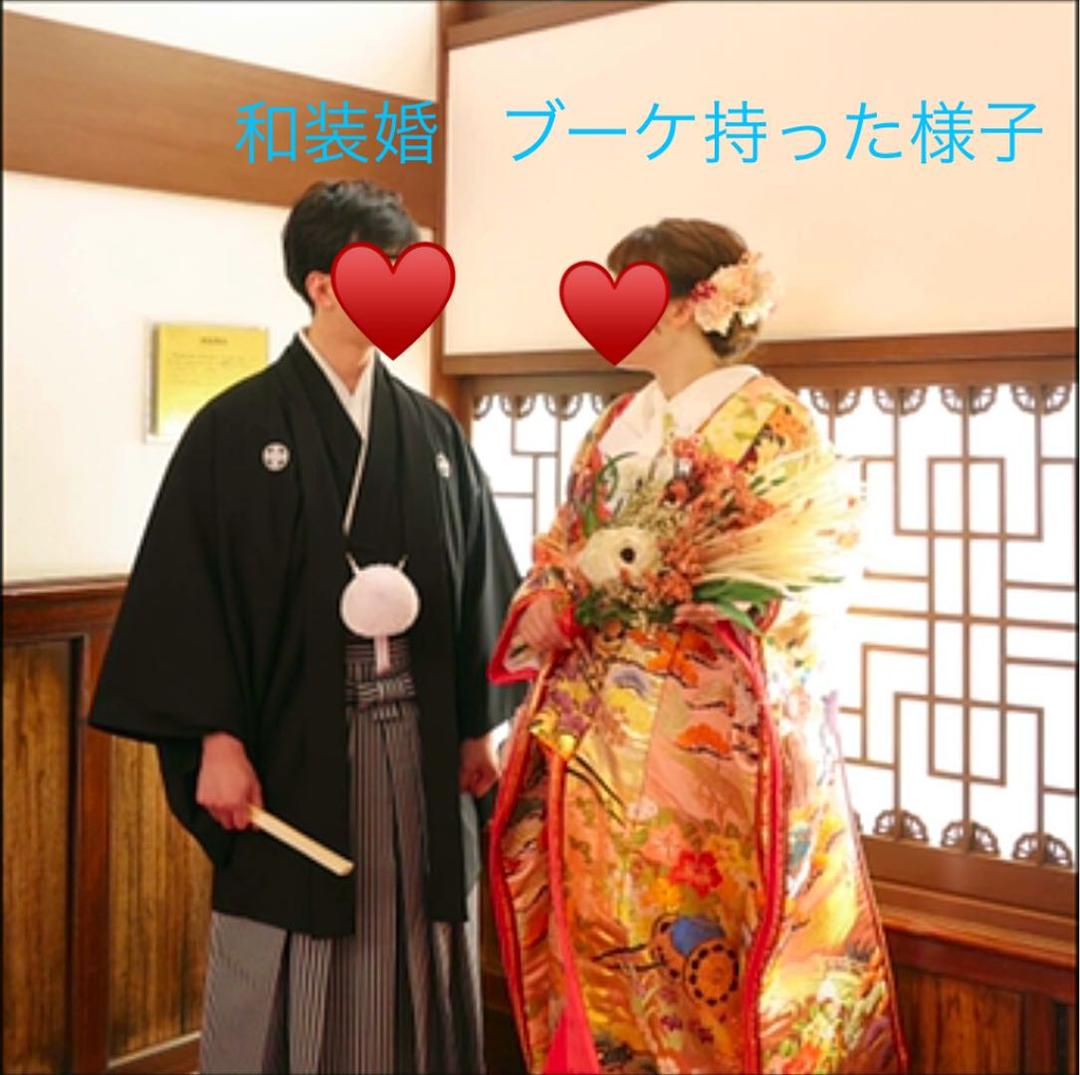 【良品】ハンドメイド ドライフラワー ブーケ