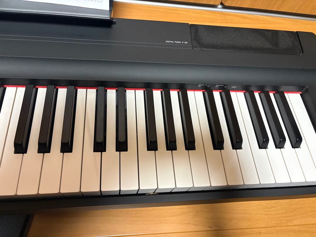 ヤマハ YAMAHA 電子ピアノ Pシリーズ ブラック P-125