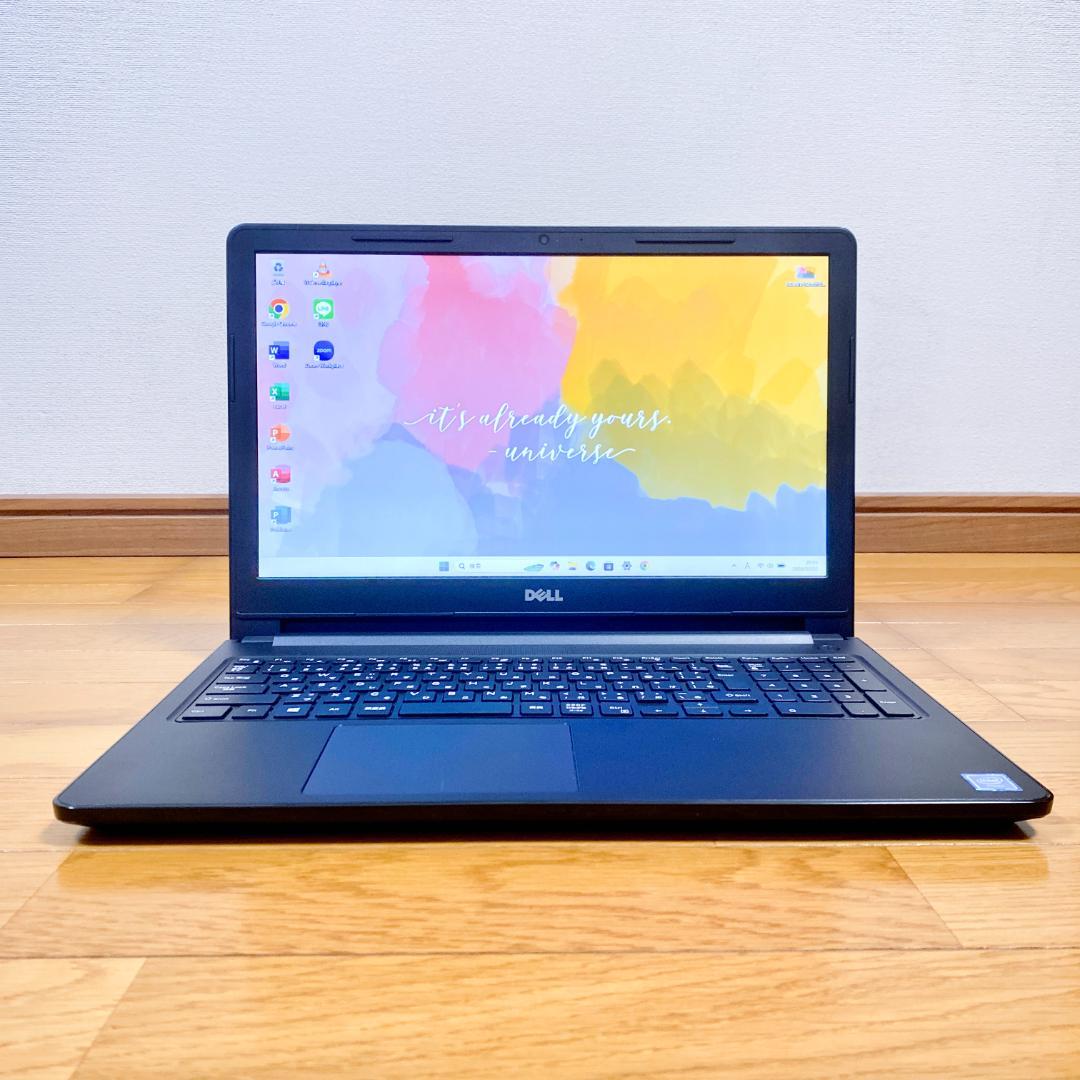 オフィス2021✨7世代CPU SSD240 メモリ8 DELLノートパソコン