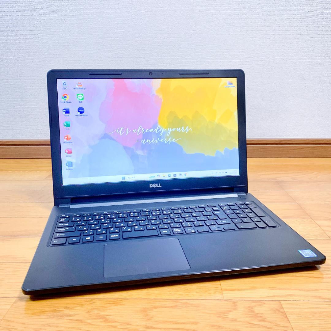 オフィス2021✨7世代CPU SSD240 メモリ8 DELLノートパソコン