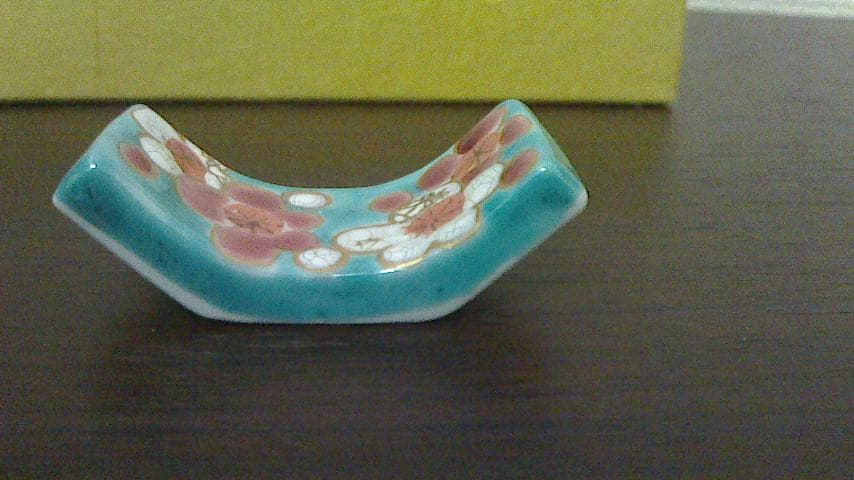 京焼 清水焼 梅の園箸置きセット（5客）　芳山