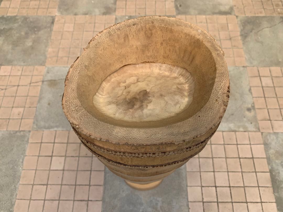 竹器　一重高窓根付