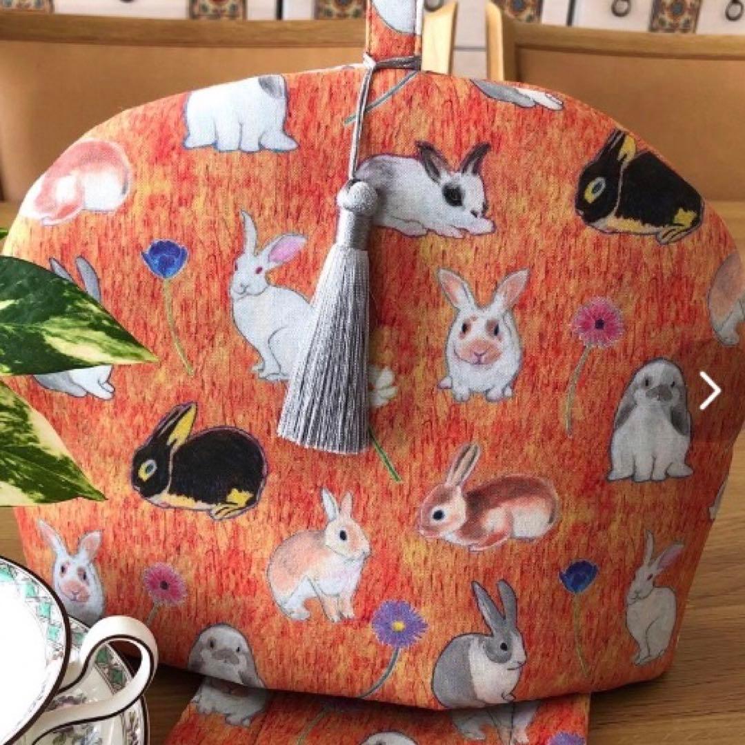 poponikofu ハンドメイド　ティーコゼー＆マット3点おまとめ