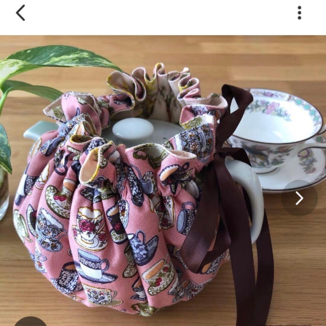 poponikofu ハンドメイド　ティーコゼー＆マット3点おまとめ