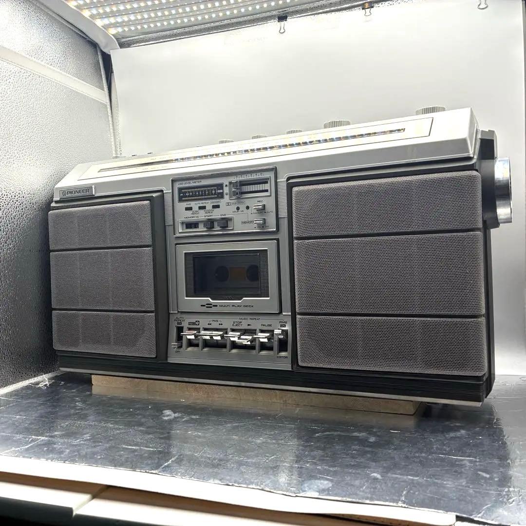 PIONEER パイオニア ラジカセ SK-70 通電ok ラジオ AUX
