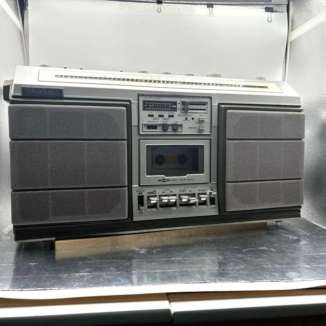 PIONEER パイオニア ラジカセ SK-70 通電ok ラジオ AUX