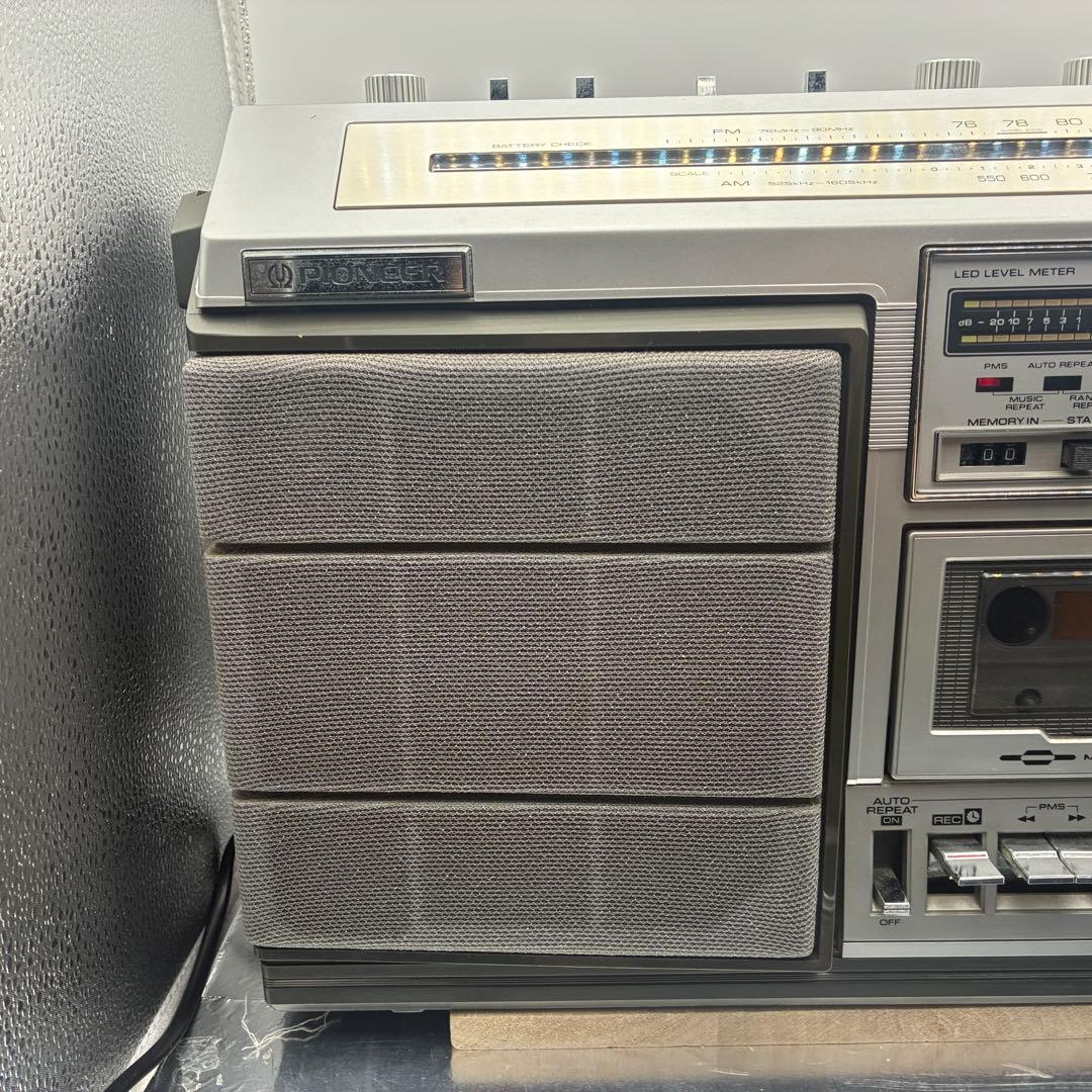 PIONEER パイオニア ラジカセ SK-70 通電ok ラジオ AUX
