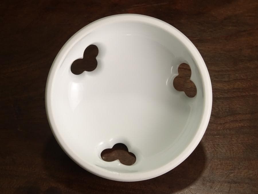 人間国宝　井上萬二　本人作　白磁　香炉　香道具　茶道具　飾物　床間飾