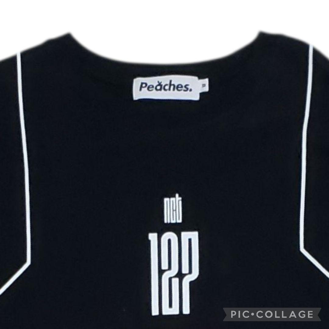 nct127×peaches　コラボ　限定ロングスリーブTシャツ　希少　ブラック