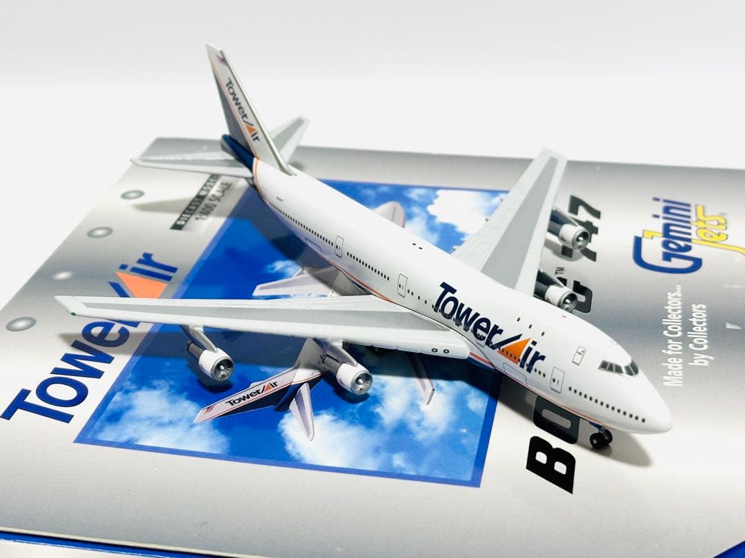 航空機・ヘリコプター Gemini 1/400 B747-136 Tower Air