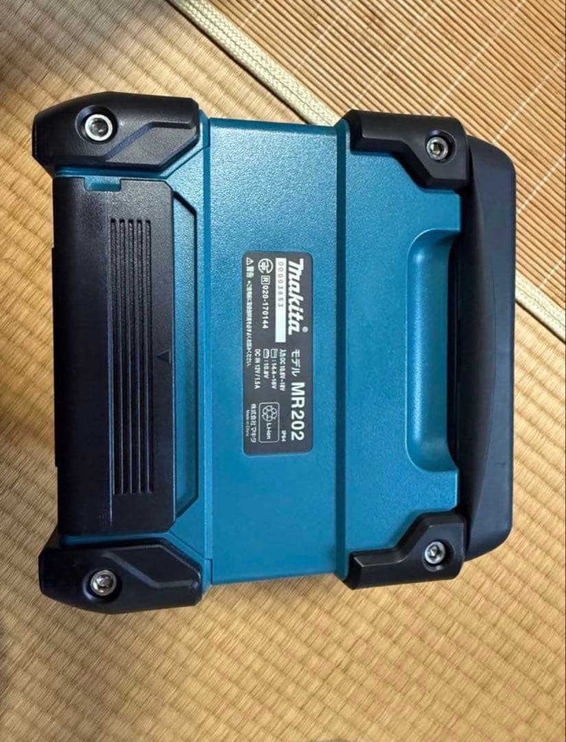 [値下げ] マキタ MR202 青 充電式スピーカー