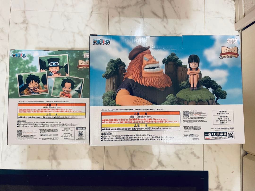 一番くじ　ワンピース　ドラマティックメモリーズ　 A賞Ｂ賞セット おまけ付き