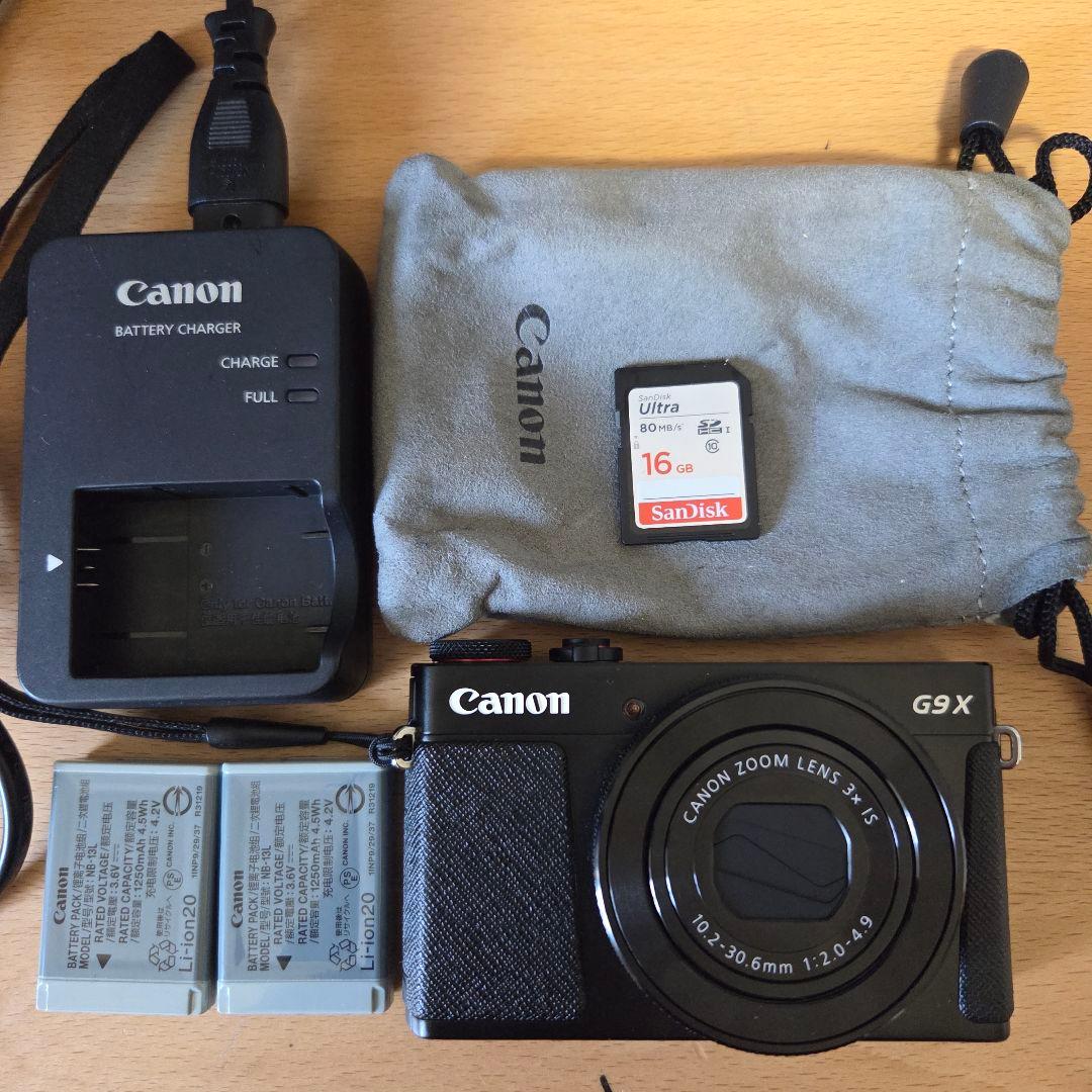 [DA] Canon PowerShotG9X Mark2 ブラック