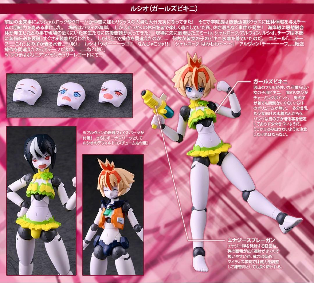 ロボット新人類 ポリニアン ルシオ ガールズビキニ