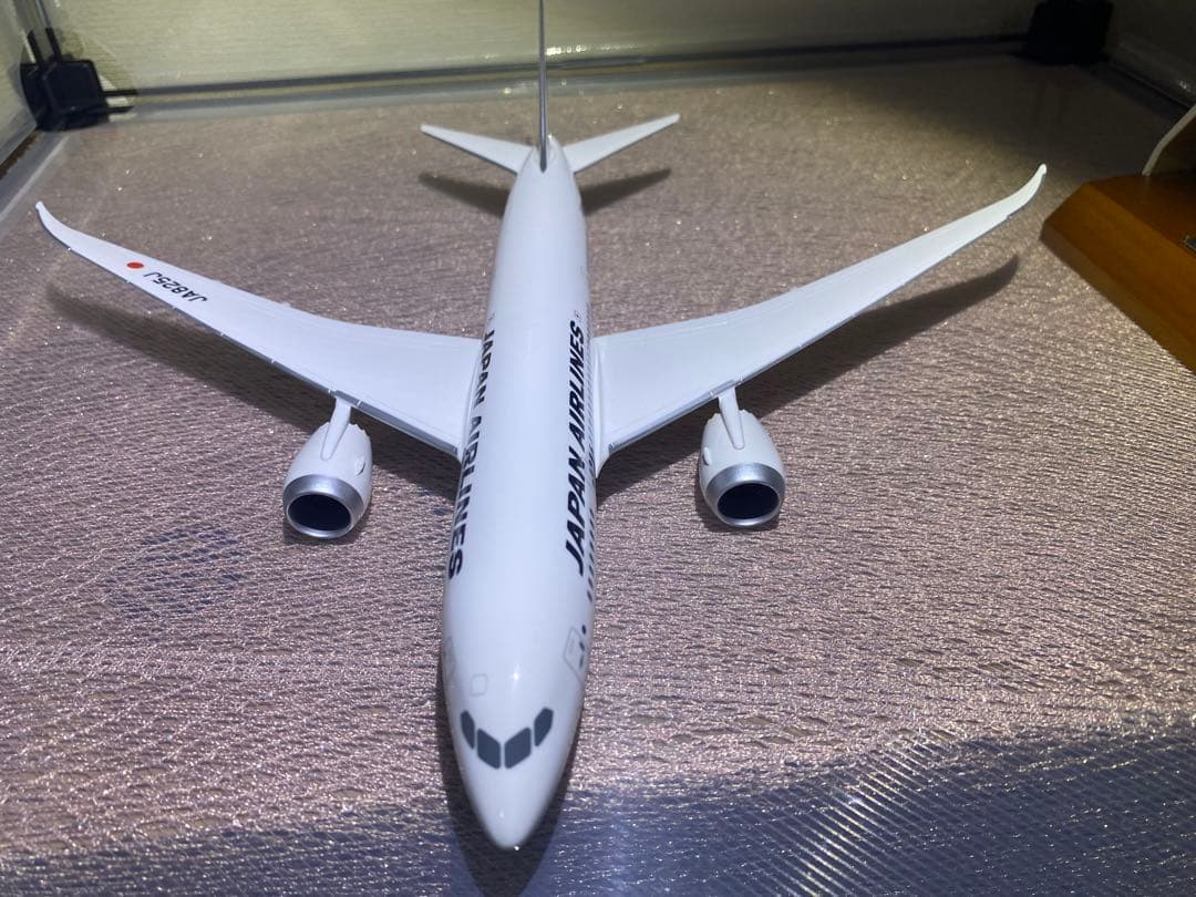 JAL ボーイング　B787 アメリカンエクスプレスプラチナカード発行記念　模型