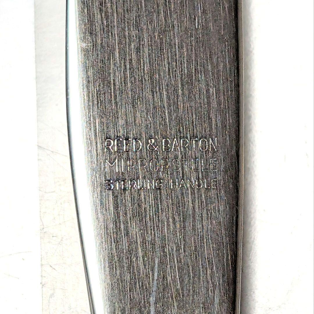 銀製　純銀　シルバー　カトラリー　フォーク　ナイフ　Reed&Barton