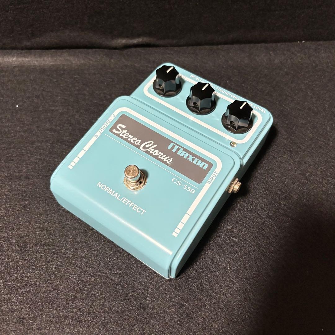 Maxon CS-550 ステレオコーラスエフェクター 初期モデル