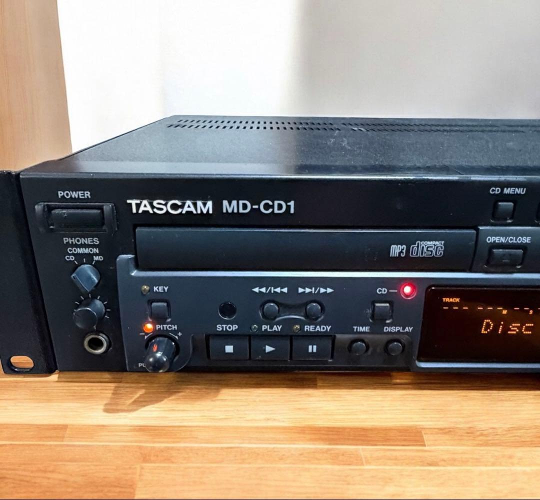 TASCAM タスカム MD-CD1 プレーヤー MD再生不可