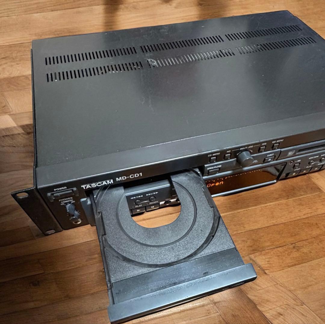 TASCAM タスカム MD-CD1 プレーヤー MD再生不可