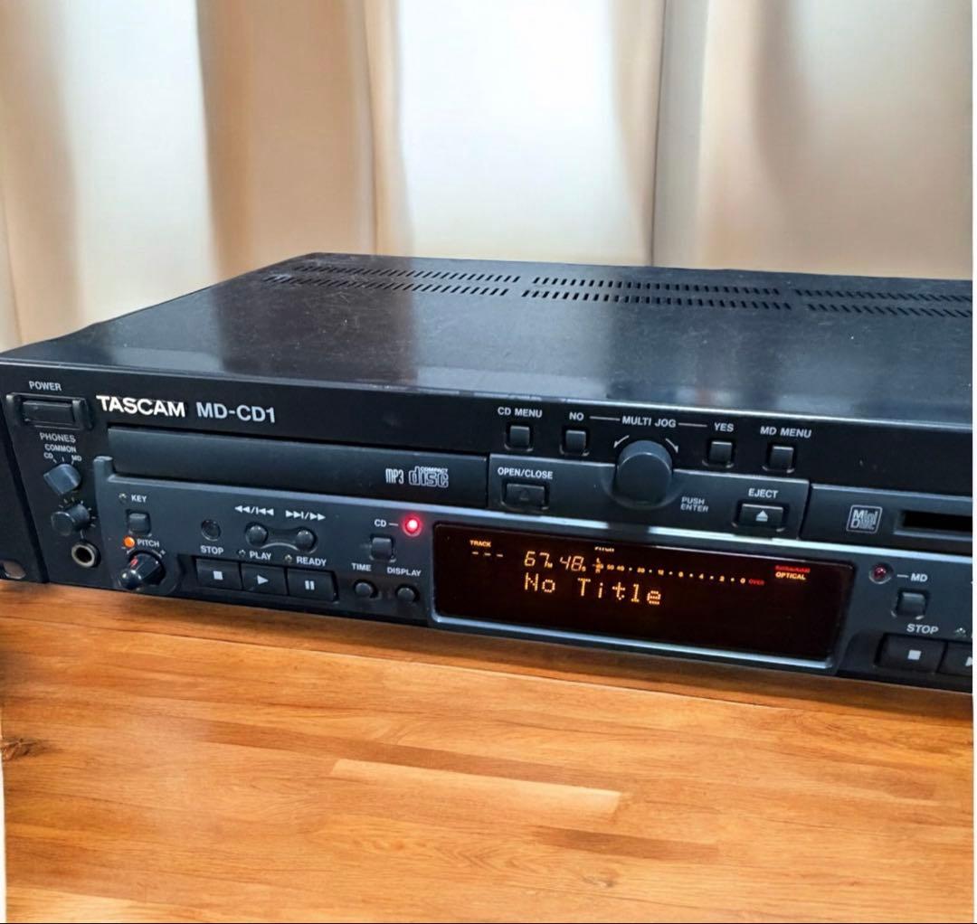 TASCAM タスカム MD-CD1 プレーヤー MD再生不可