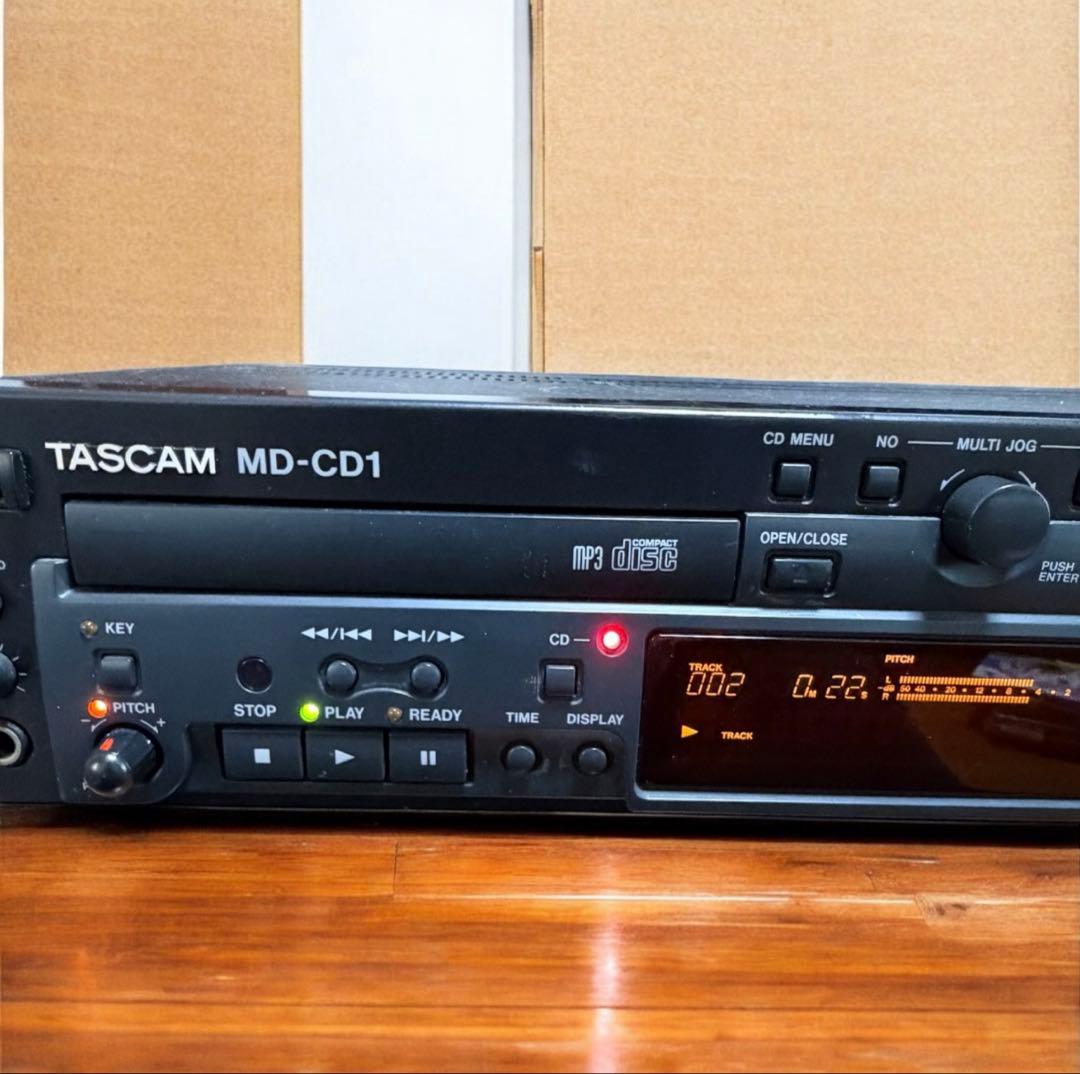 TASCAM タスカム MD-CD1 プレーヤー MD再生不可