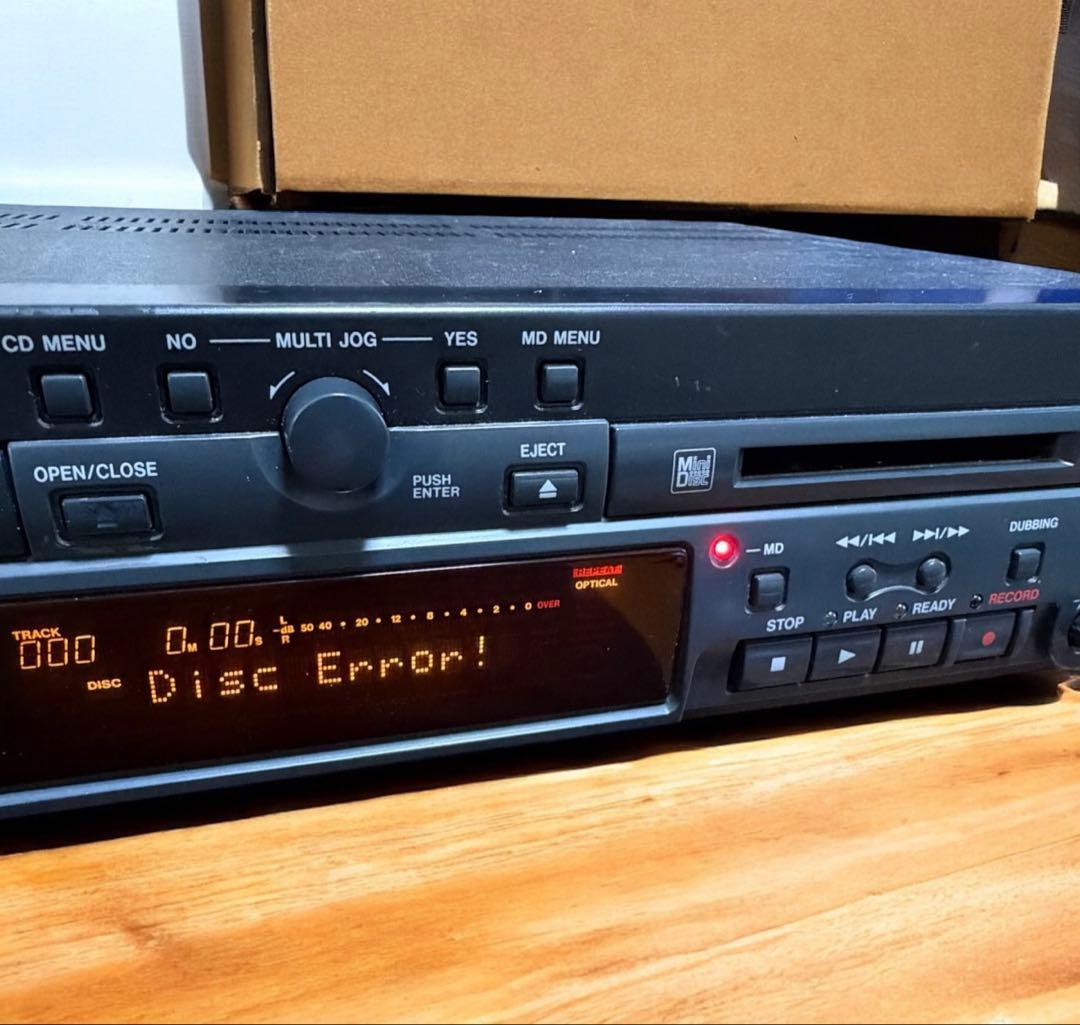 TASCAM タスカム MD-CD1 プレーヤー MD再生不可