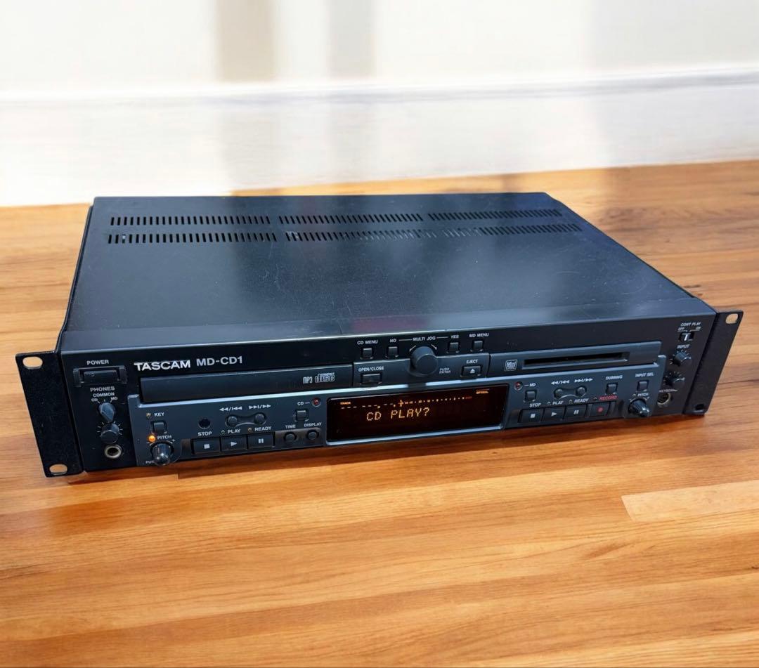 TASCAM タスカム MD-CD1 プレーヤー MD再生不可