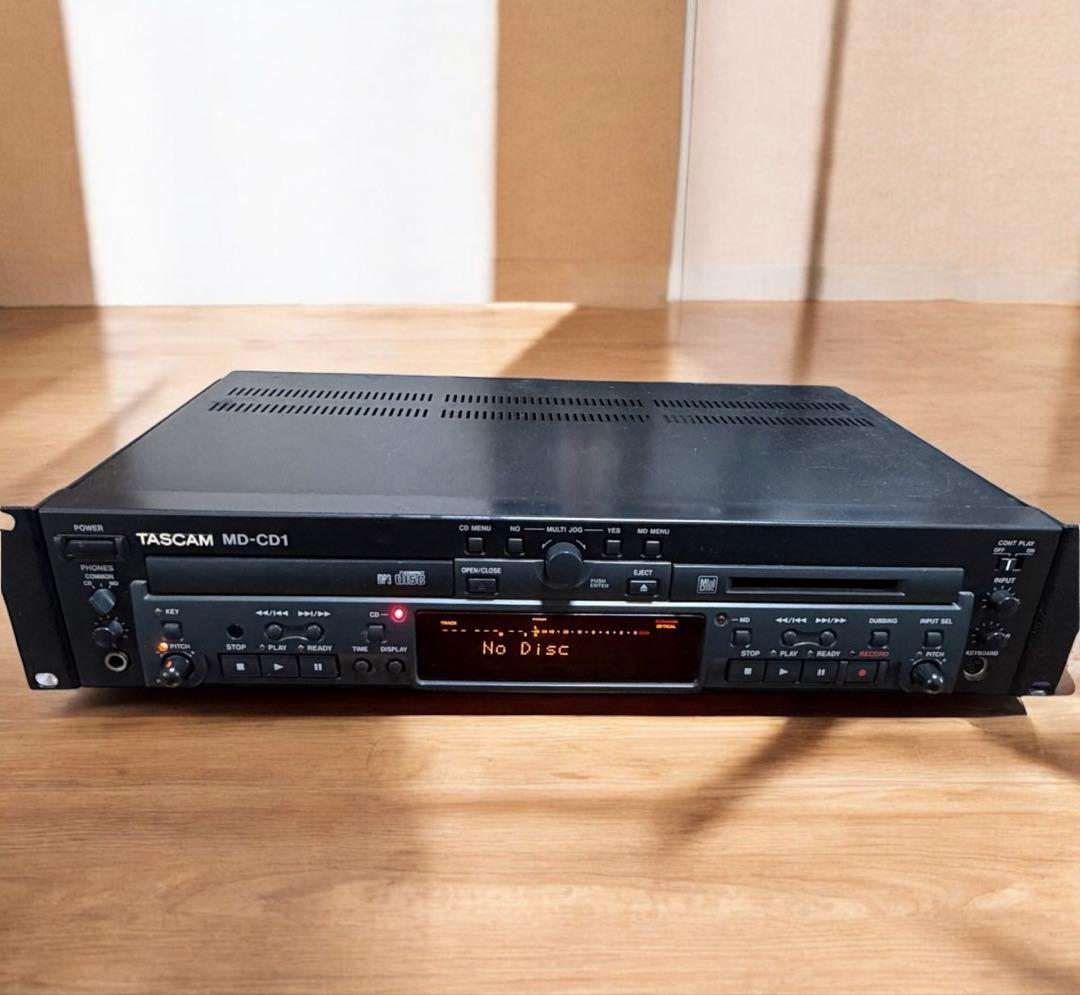 TASCAM タスカム MD-CD1 プレーヤー MD再生不可