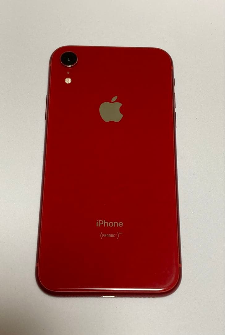 iPhone XR 64GB レッド　SIMフリー　利用制限有無:○ 初期化済み