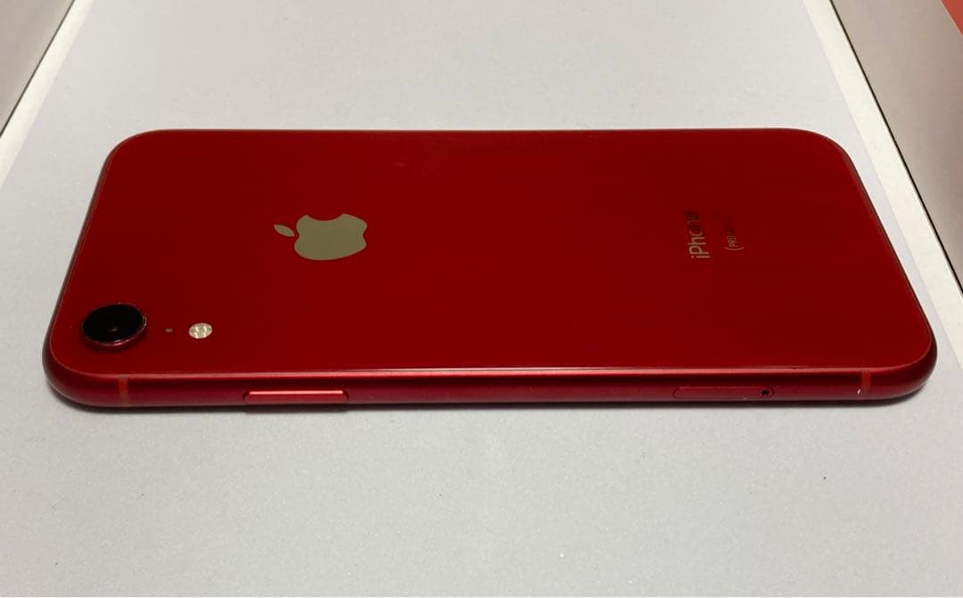iPhone XR 64GB レッド　SIMフリー　利用制限有無:○ 初期化済み