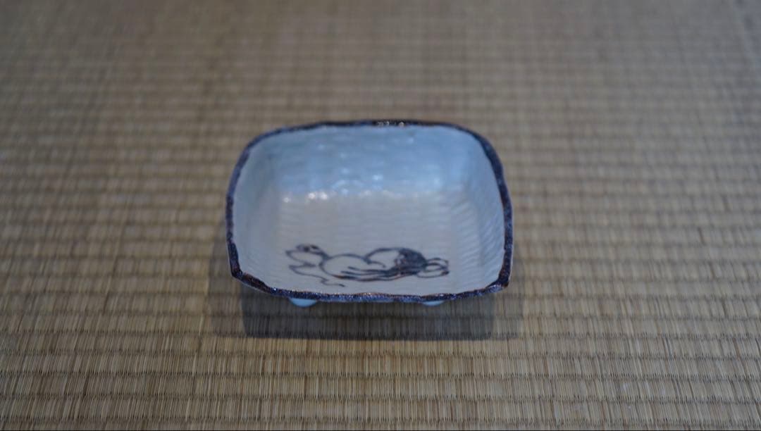 志野焼 箕形 向付 10客 箱付 懐石料理道具