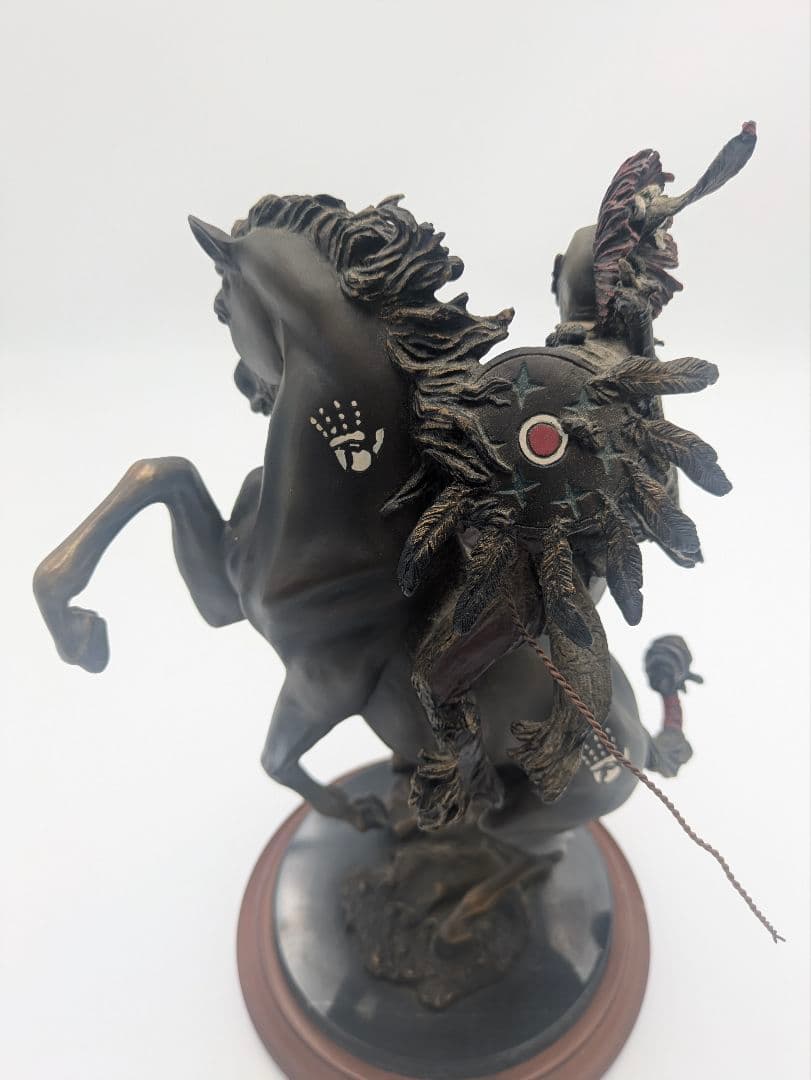 ssx2673です！Franklin Mintスカイ・チーフ　ブロンズ像