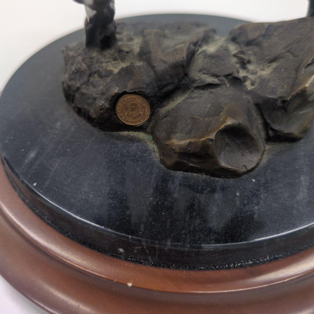 ssx2673です！Franklin Mintスカイ・チーフ　ブロンズ像