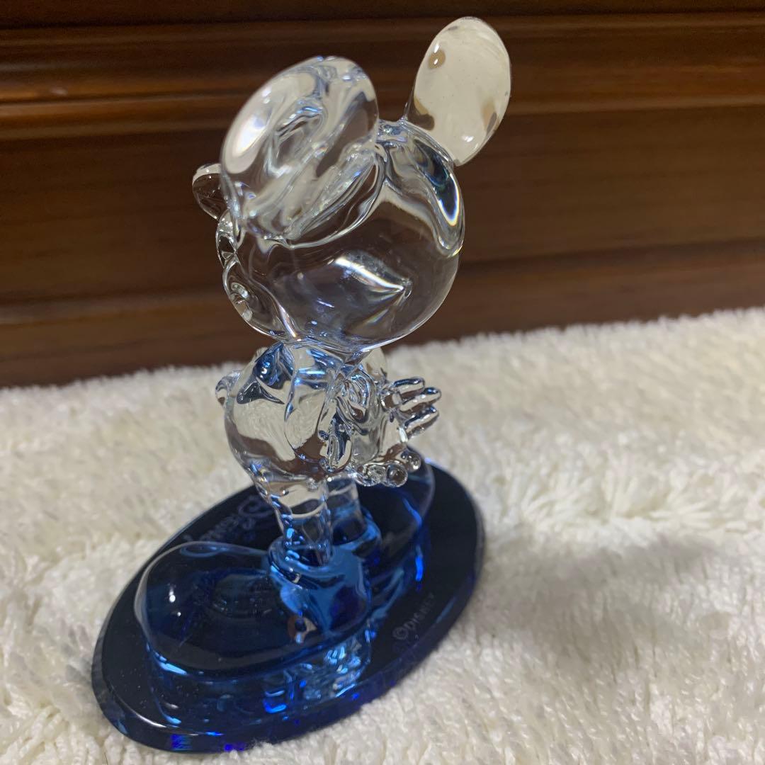 希少　ディズニーランド　ディズニー　ガラス細工　置物　フィギュア　ミッキー　レア