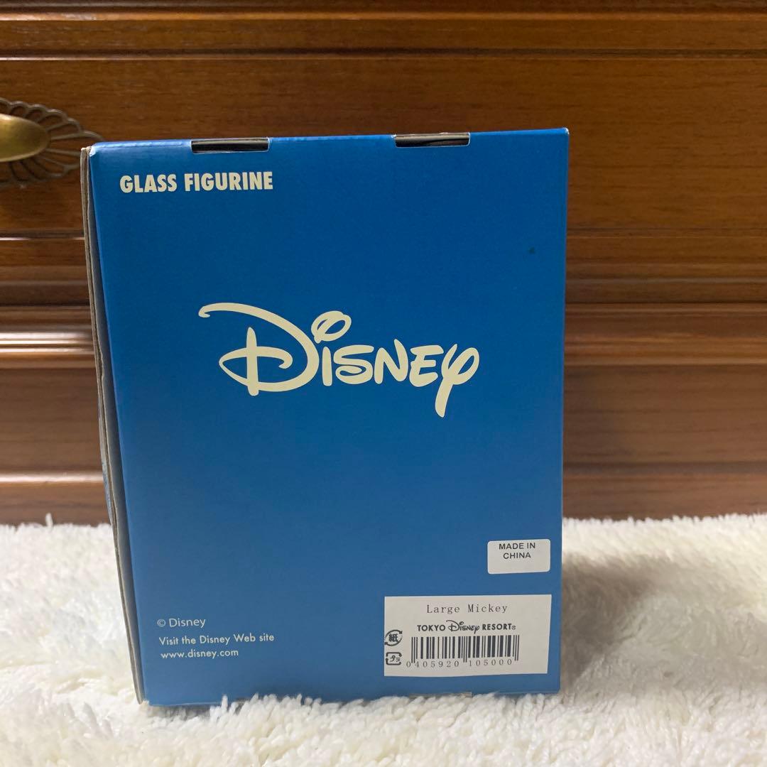 希少　ディズニーランド　ディズニー　ガラス細工　置物　フィギュア　ミッキー　レア