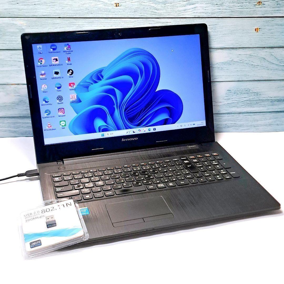 J98【訳あり】レノボ i3/8GB Windows11 ノートパソコン