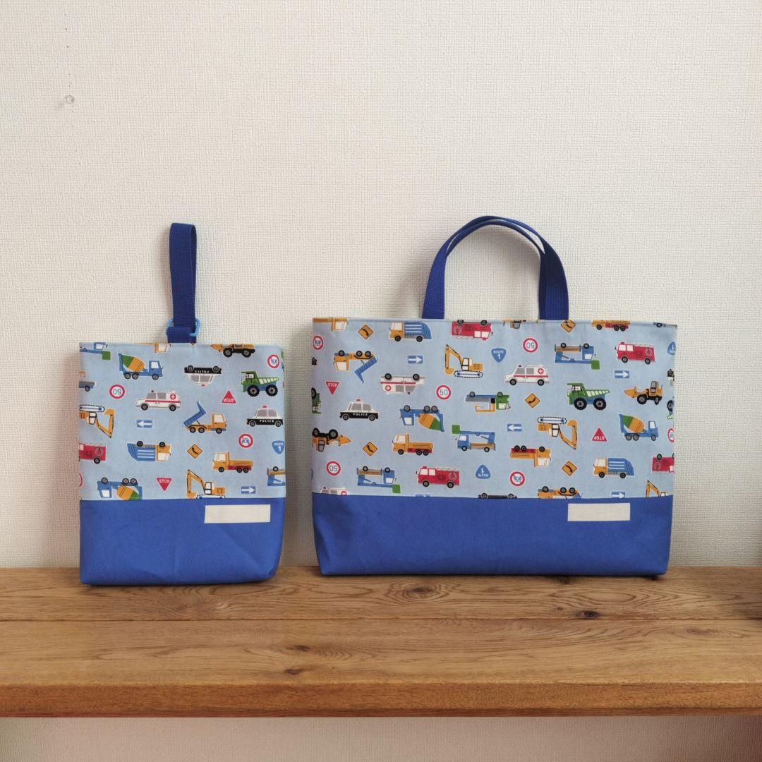 ♬58ちゃむさま　ハンドメイドオーダー専用☆はたらく車たち　ライトブルー