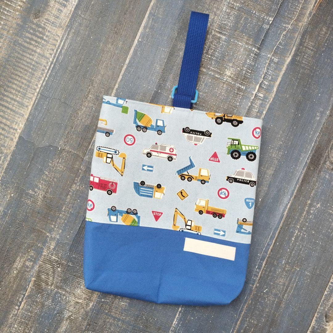 ♬58ちゃむさま　ハンドメイドオーダー専用☆はたらく車たち　ライトブルー